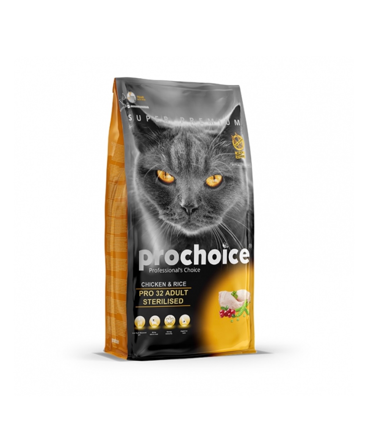 ProChoice Pro Adult Sterilised Κοτοπουλο & Ρύζι 2kg